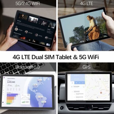 PRITOM TronPad M10 – 10,1” Tablet PC, 4G LTE Dual SIM, WiFi, GPS – originalverpackt