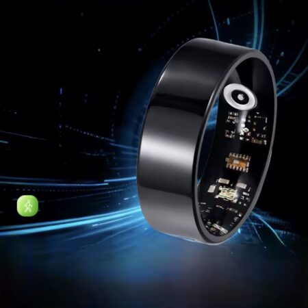 Smart Ring Fitness- & Gesundheitsring – Herzfrequenz, SpO₂, Schlaf-Tracking – wasserdicht