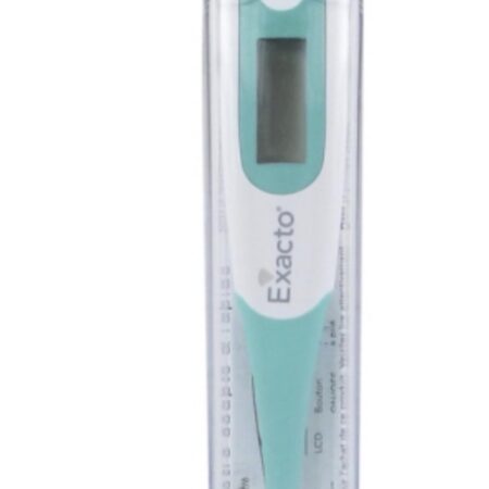 Exacto Digitales Fieberthermometer – LCD – mehrere Farben